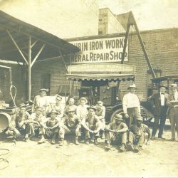 Rubin Iron Works in the early 1900s